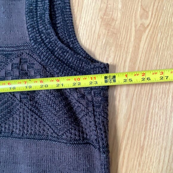 Vintage Chapel Hill Cotton Club Cotton Knit Sweater Vest Men's Size Large - Picture 9 of 10